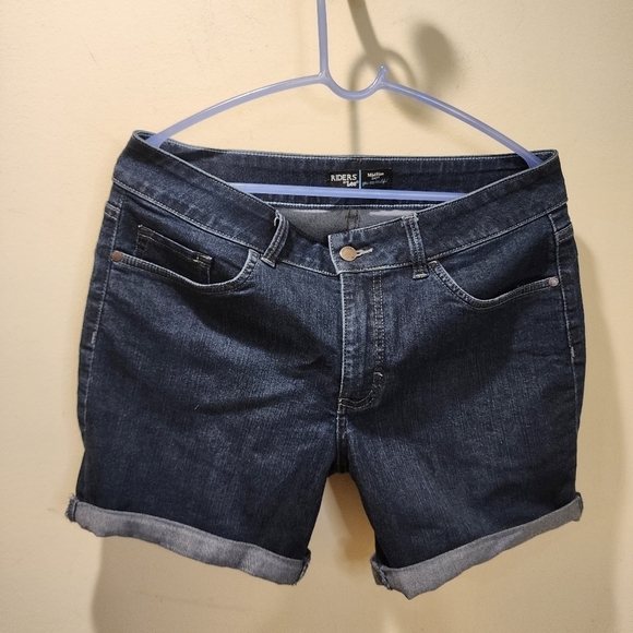 RIDERS by Lee midrise denim short size 12 M - Picture 5 of 8